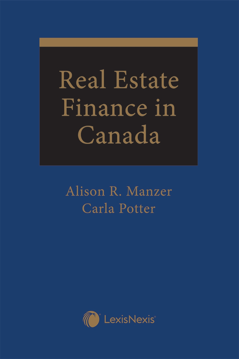 Real Estate Finance in Canada