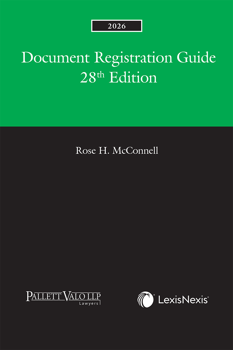 Document Registration Guide, 28th Edition, 2026 + E-Book