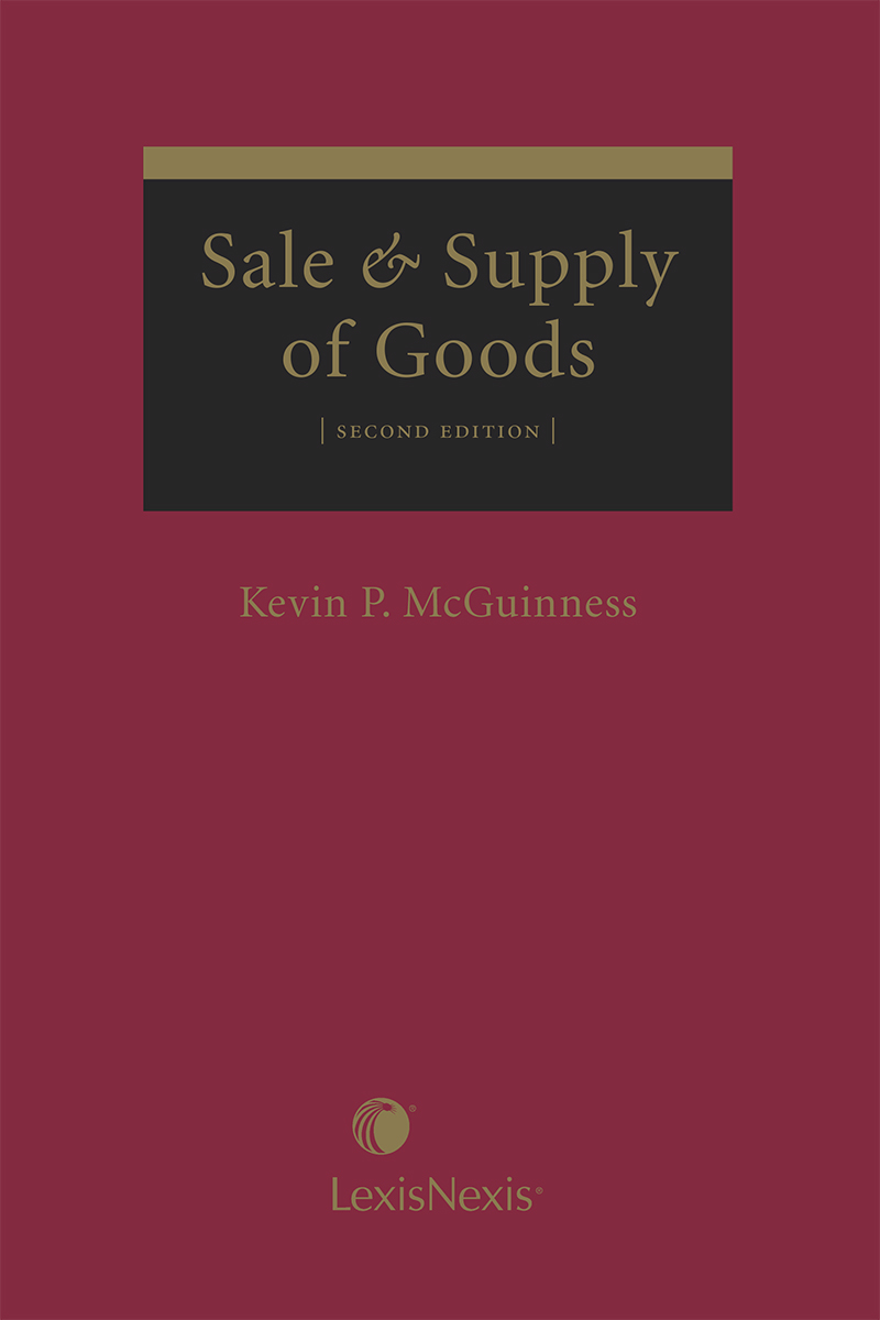 Sale and Supply of Goods, 2nd Edition