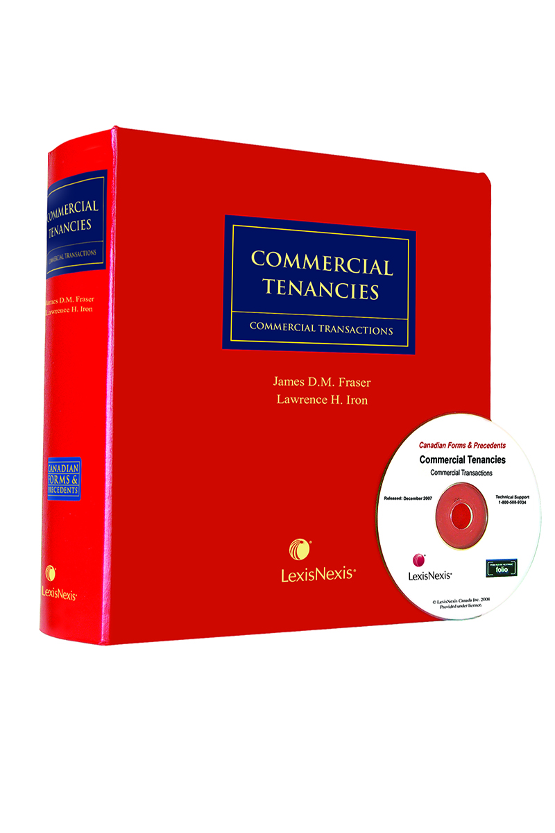 Canadian Forms & Precedents – Commercial Transactions – Commercial Tenancies, 2nd Edition