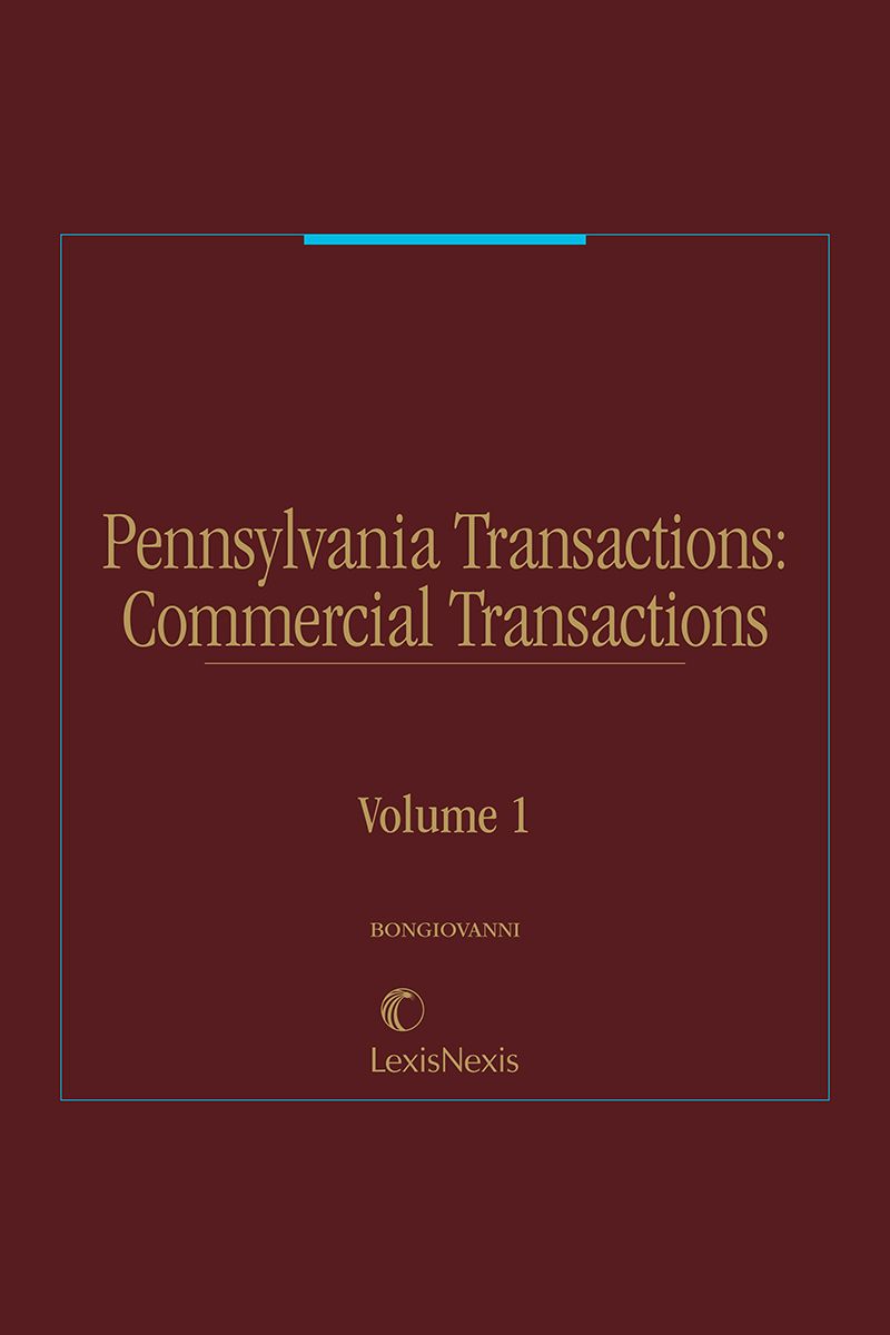 Pennsylvania Transactions: Commercial Transactions
