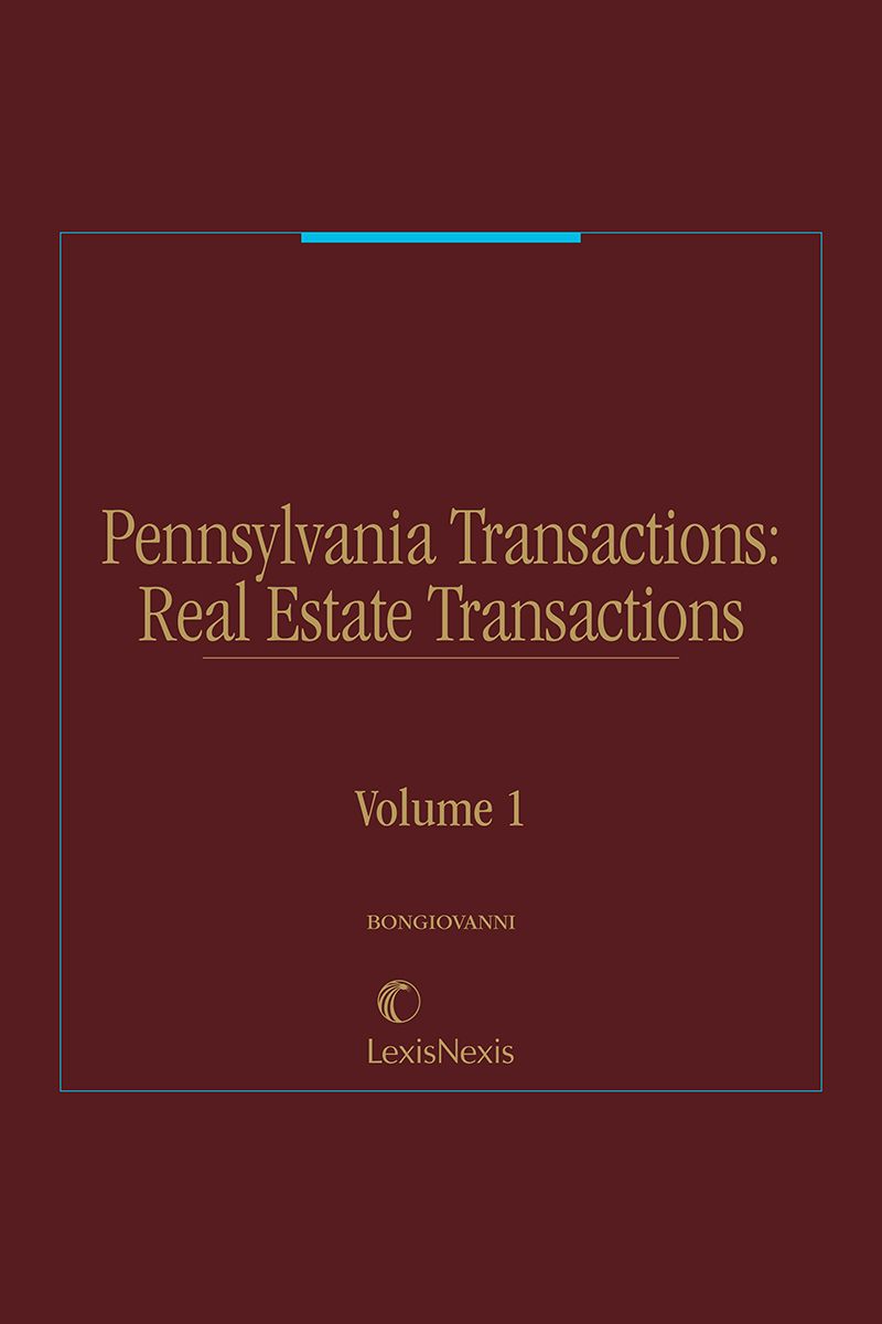 Pennsylvania Transactions: Real Estate Transactions
