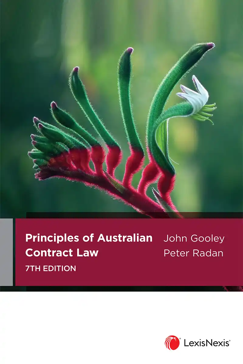 Principles of Australian Contract Law 7th edition legal textbook

