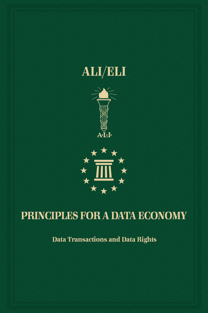 Principles for a Data Economy: Data Transactions and Data Rights book cover