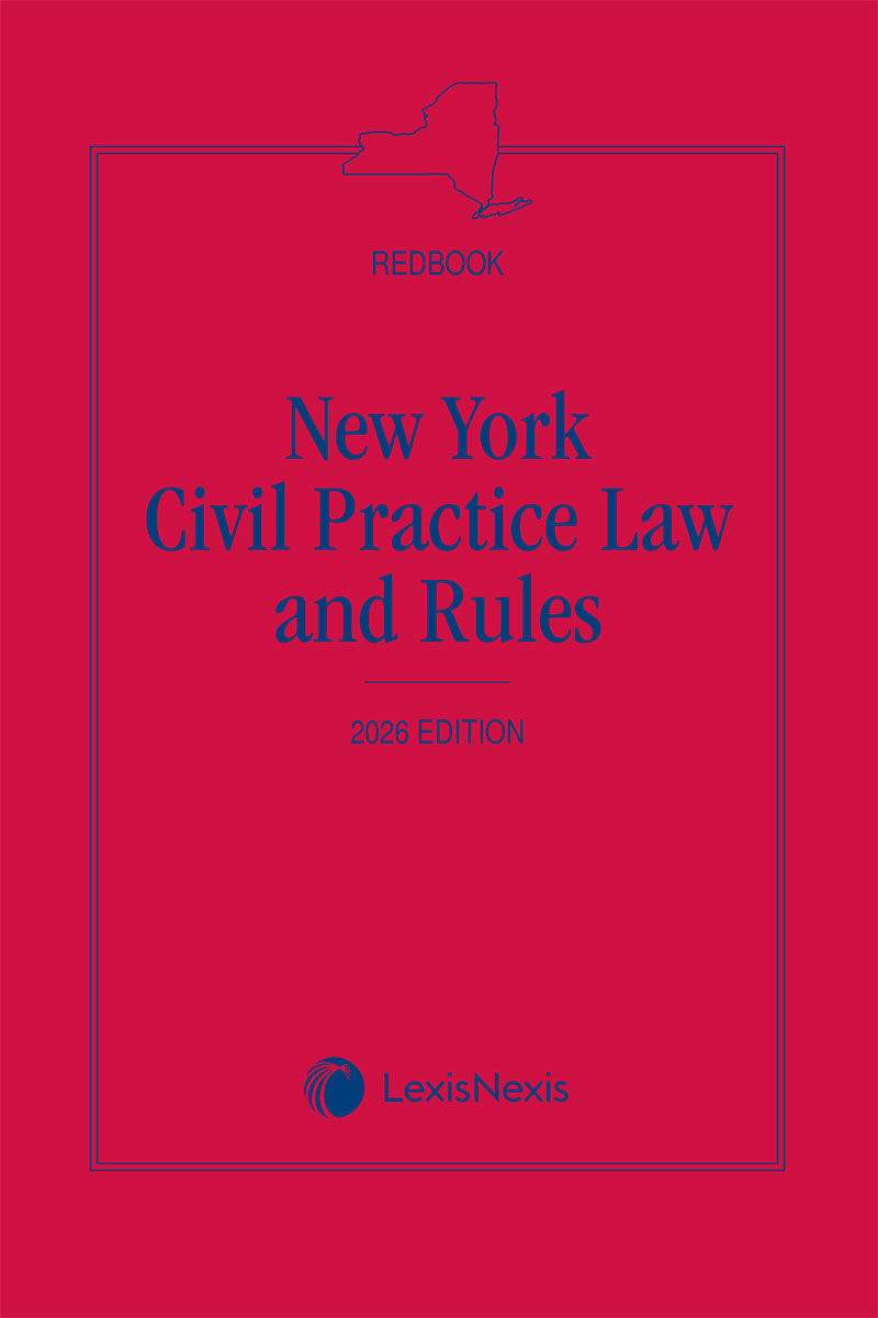 New York Civil Practice Law and Rules (Redbook) book cover