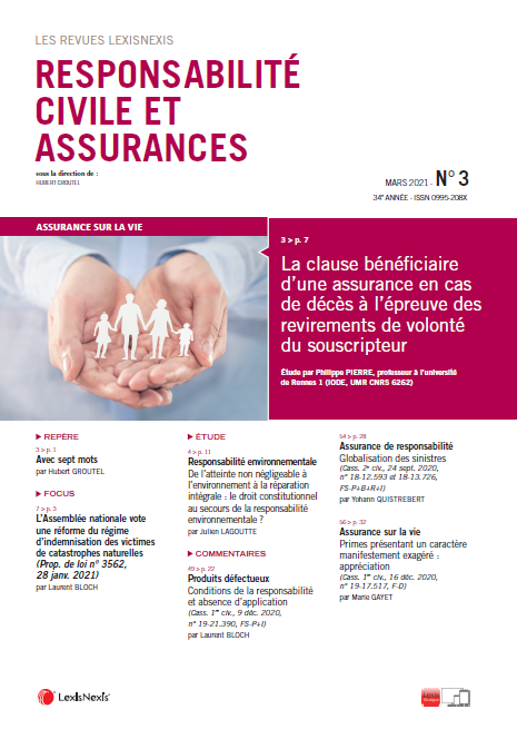 Responsabilité civile et Assurances