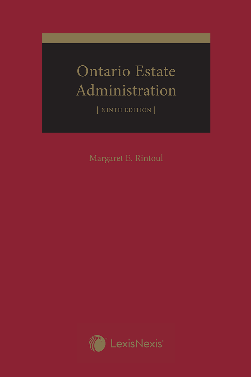 Ontario Estate Administration, 9th Edition
