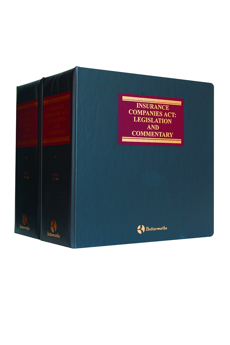 Insurance Companies Act – Legislation and Commentary
