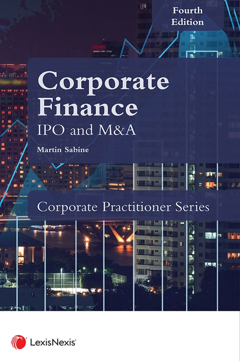 Sabine: Corporate Finance: IPO & M&A, 4th Edition