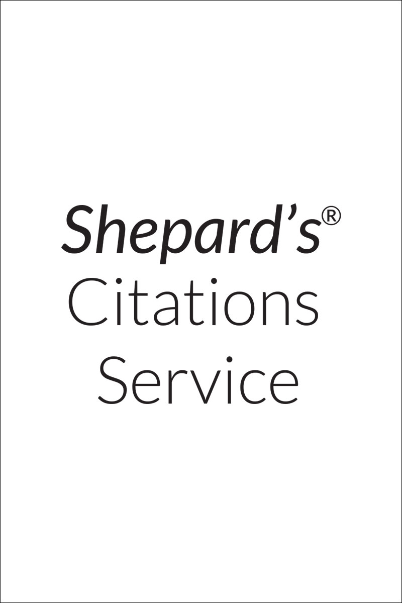 Shepard's Bankruptcy Citations