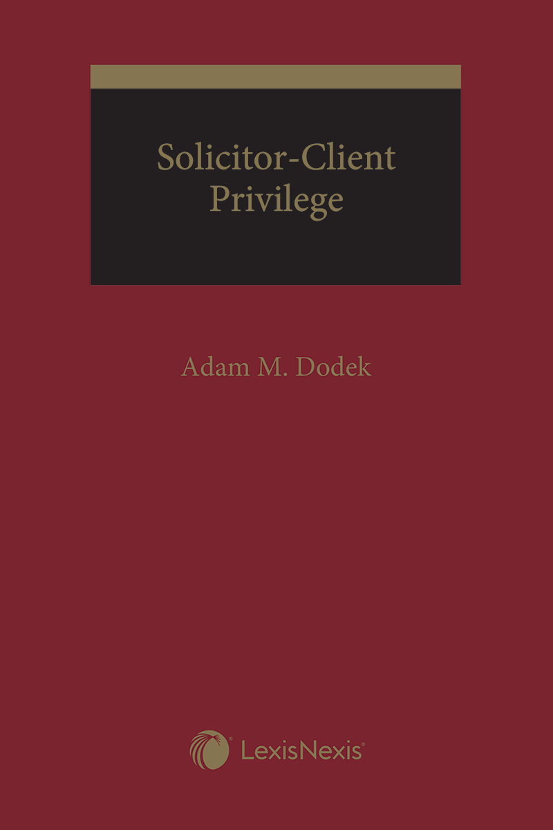 Solicitor-Client Privilege