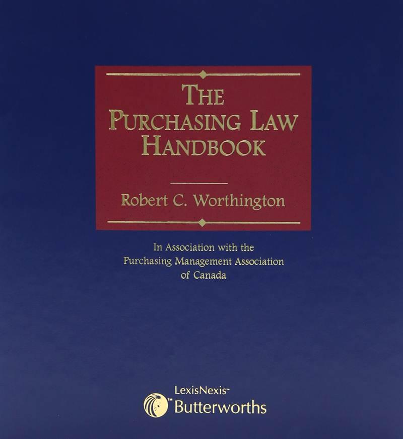 The Purchasing Law Handbook