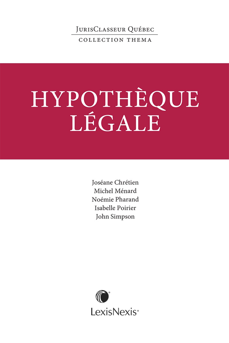 Thema – Hypothèque légale