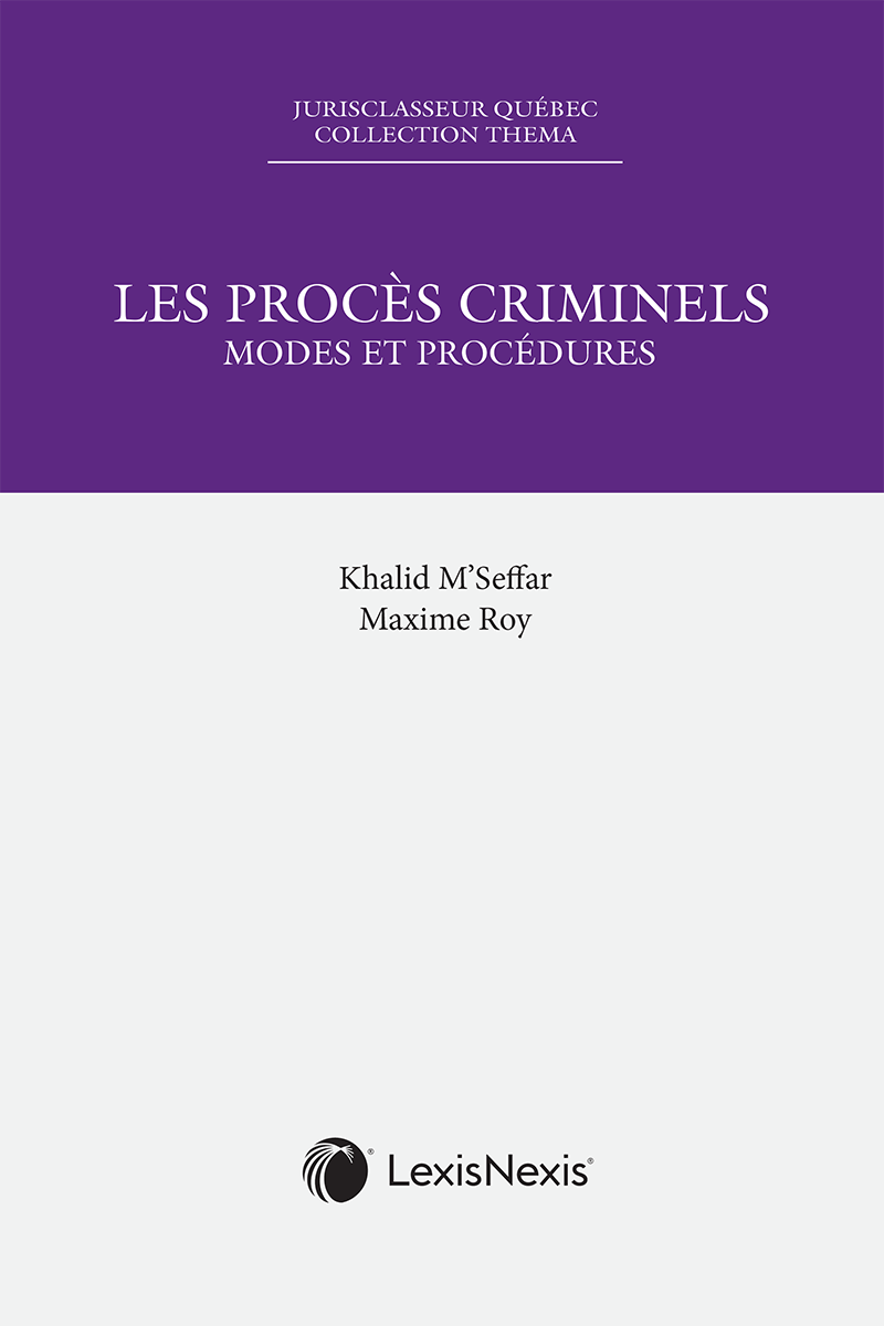 Thema – Les procès criminels : Modes et procédures