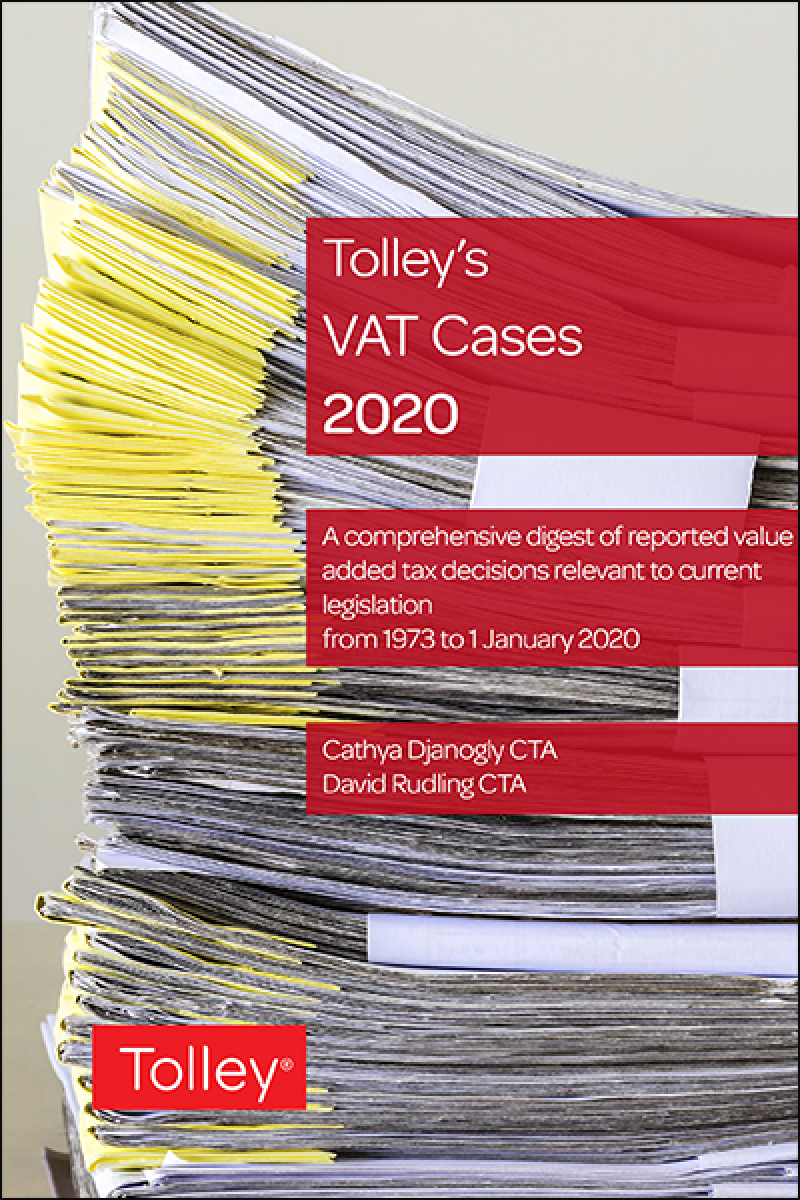 Tolley's VAT Cases 2020