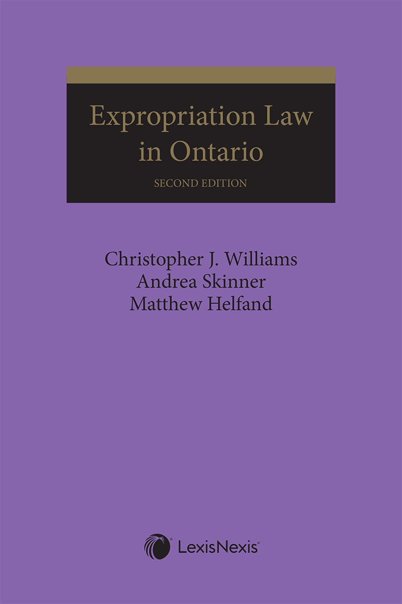 Expropriation Law in Ontario, 2nd Edition