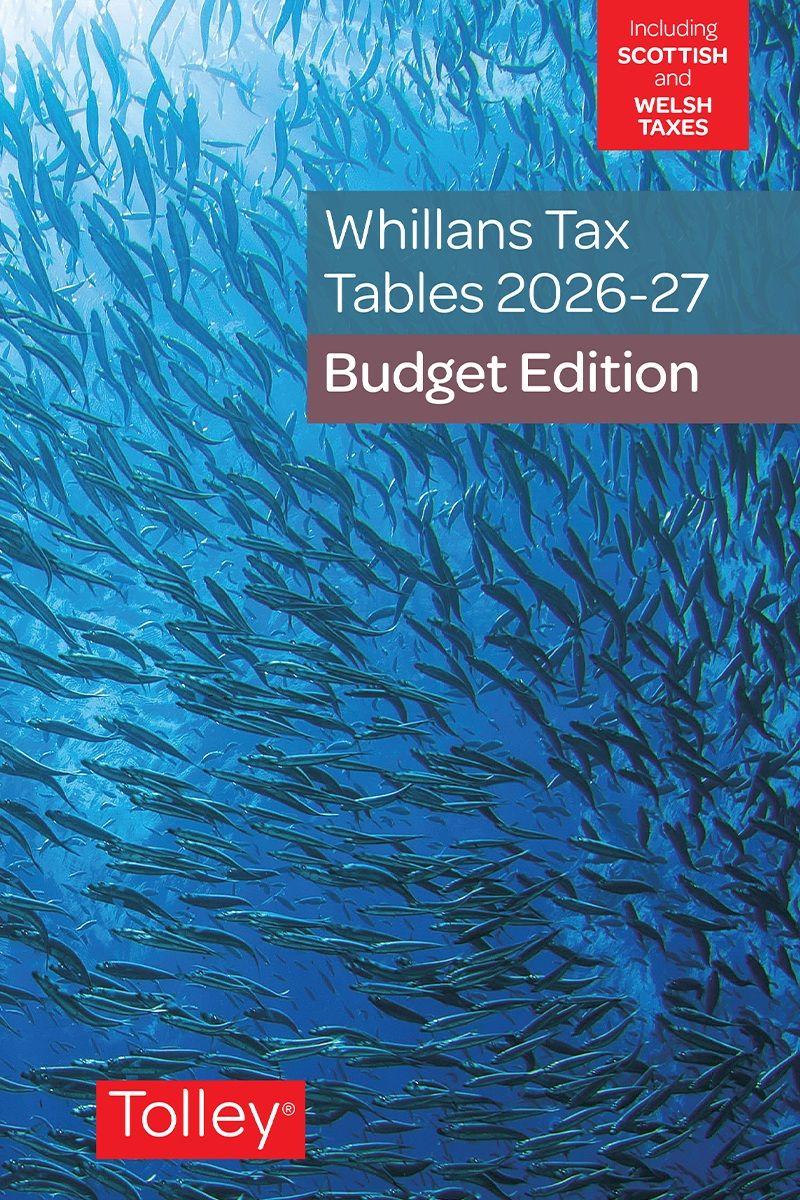Whillans Tax Tables 2026-27 (Budget edition)